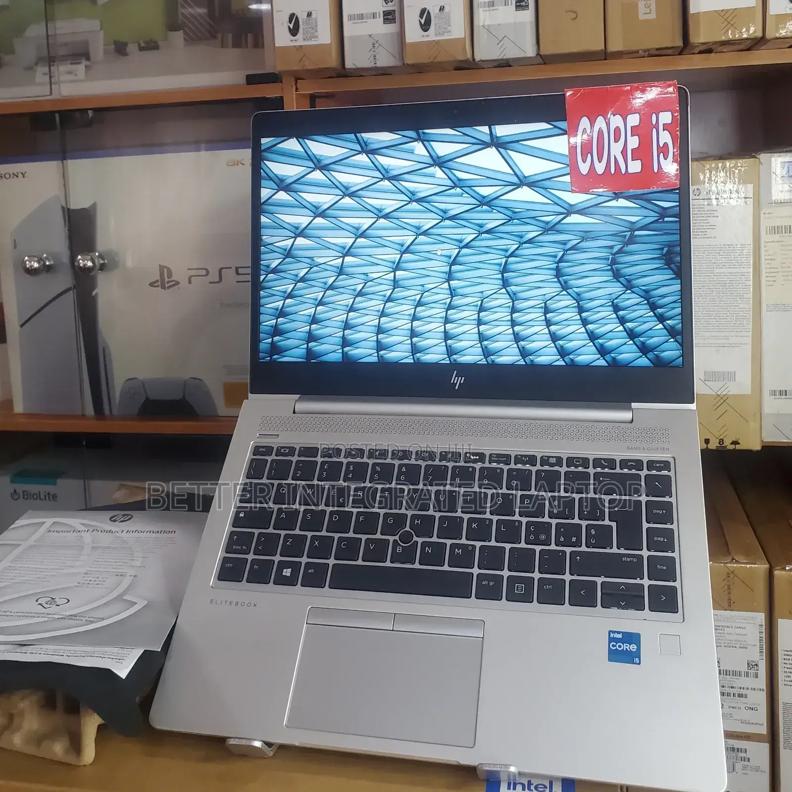 New Laptop HP ProBook 6560B 8GB Intel Core i5 SSD 1T