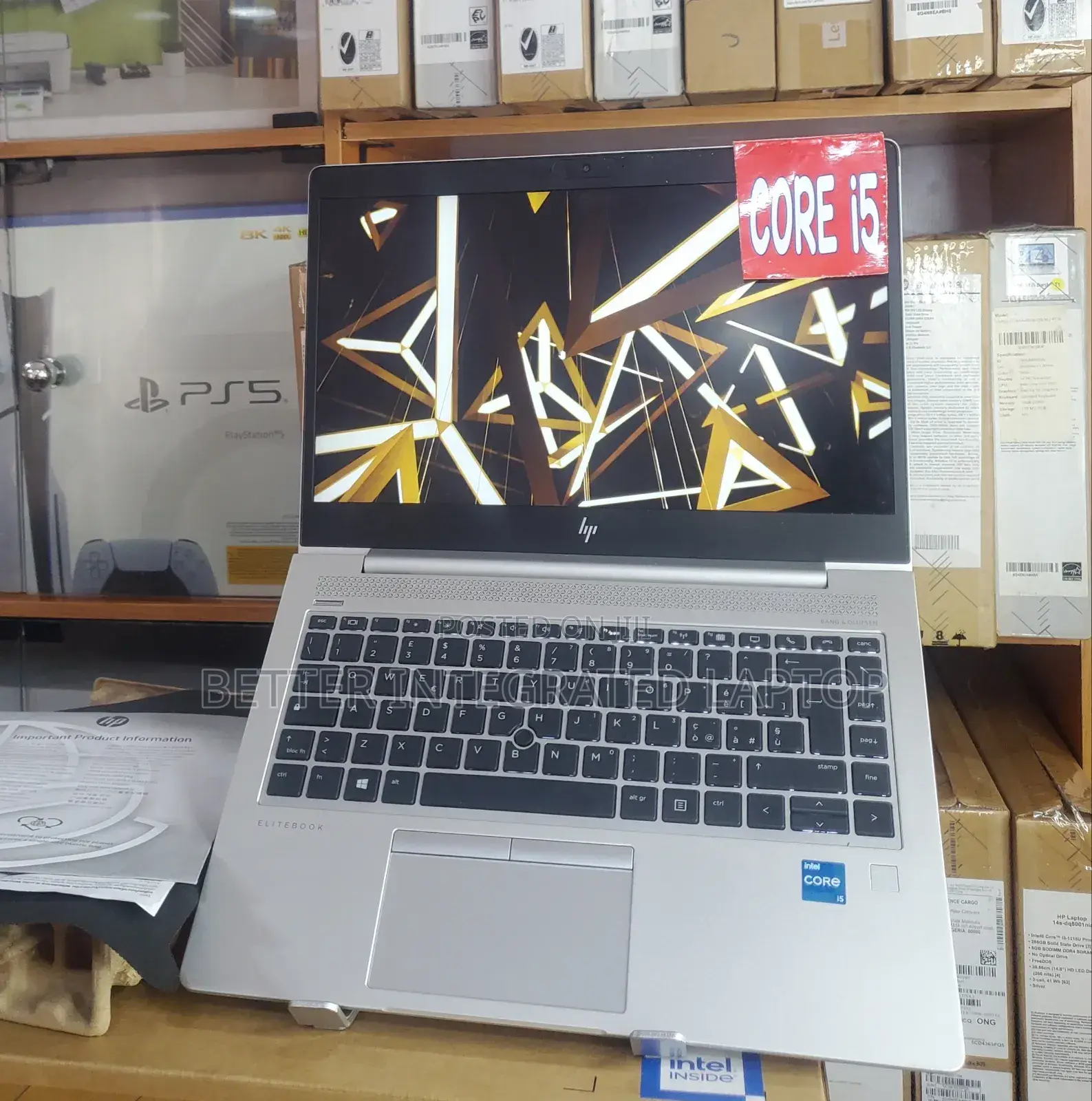New Laptop HP ProBook 6560B 16GB Intel Core i5 SSD 1T