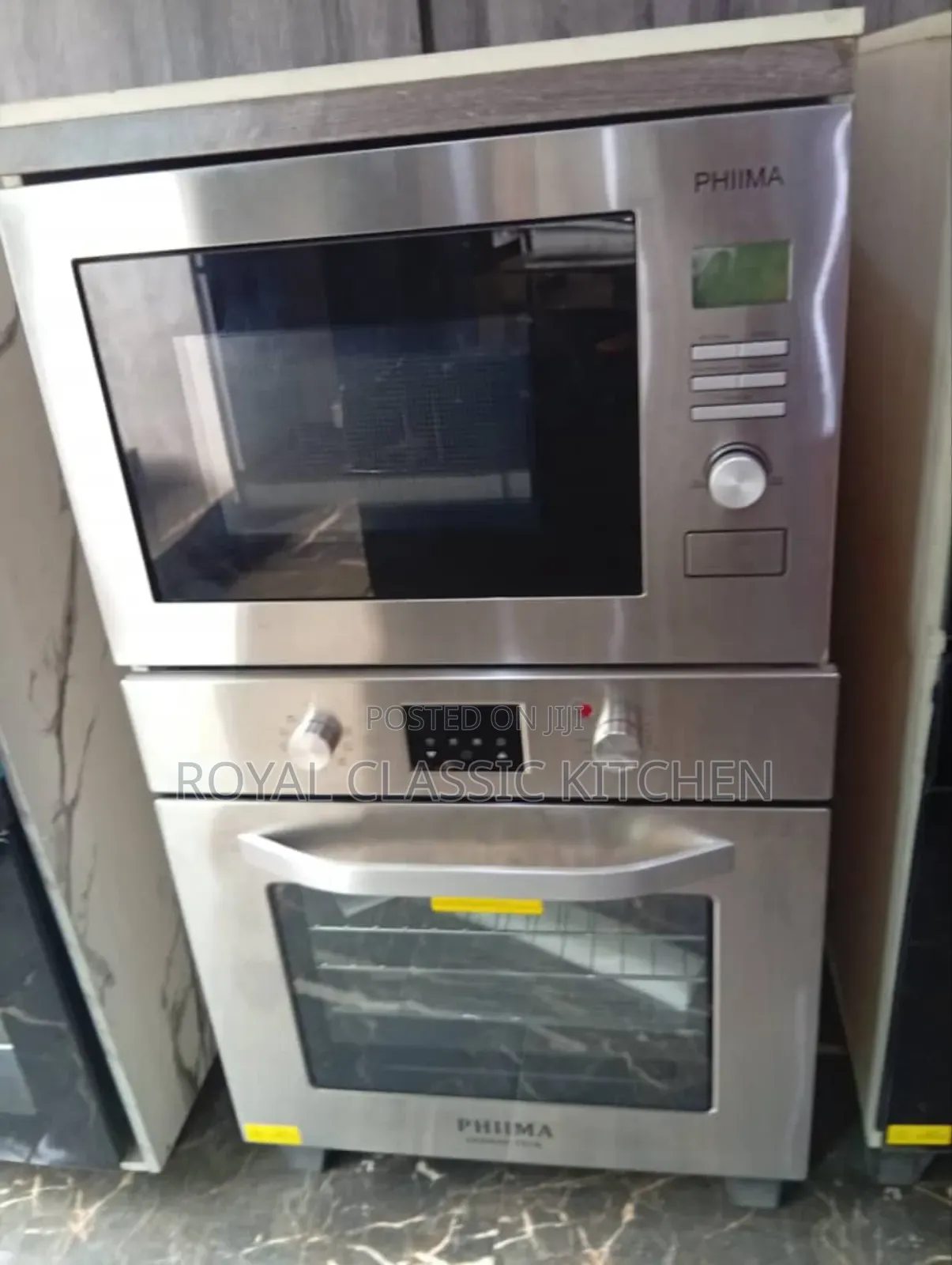 Built in Oven and Microwave