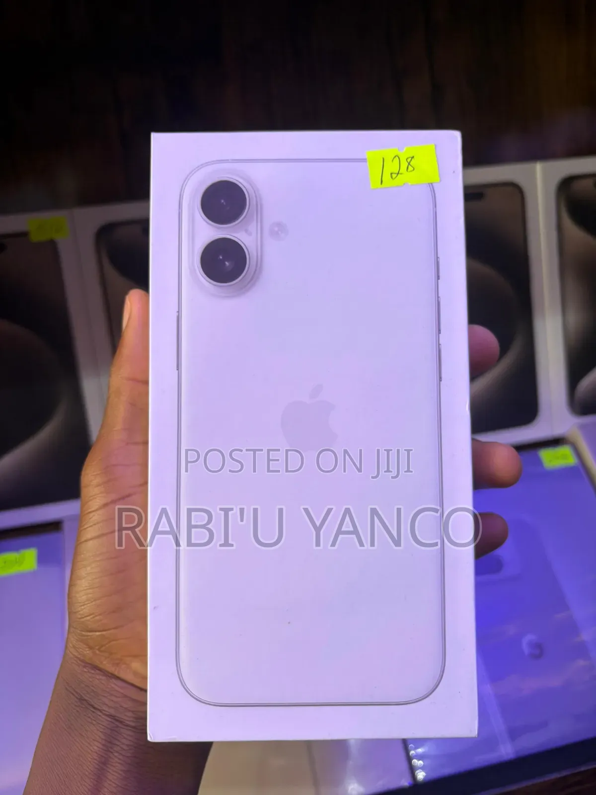 New Apple iPhone 16 Plus 128 GB White