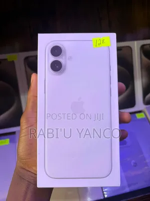 New Apple iPhone 16 Plus 128 GB White