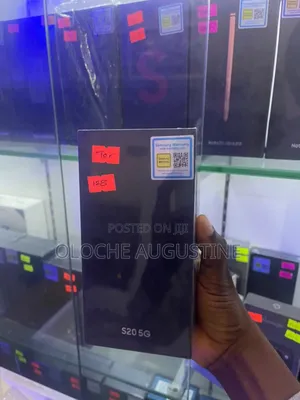 New Samsung Galaxy S20 128 GB Black