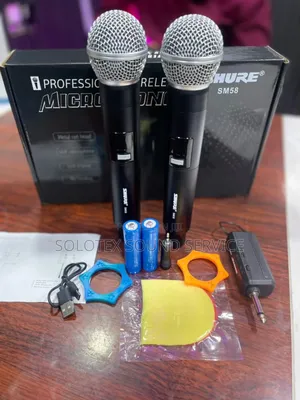 Quality Shure Sm58 Wireless Microphone System