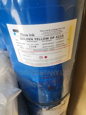 Flow Ink Golden Yellow Df 4218
