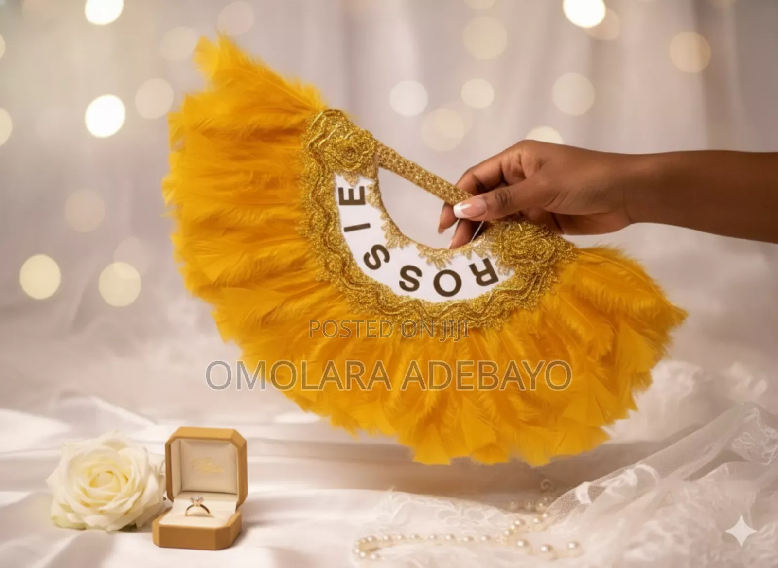 Customized Bridal Handfan