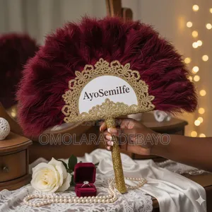 Customized Bridal Handfan