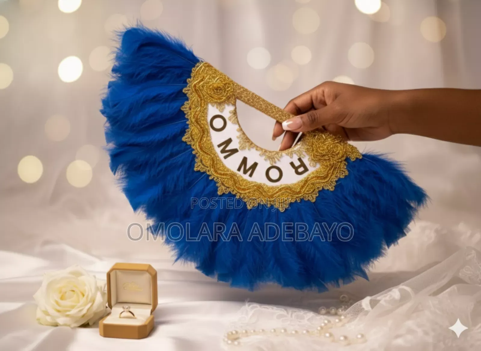 Customized Bridal Handfan