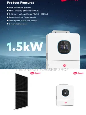 1.5kva Itel Inverter + 550w Itel Panel (2 Pieces)
