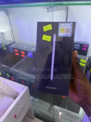 New Samsung Galaxy Note 20 5G 256 GB Silver
