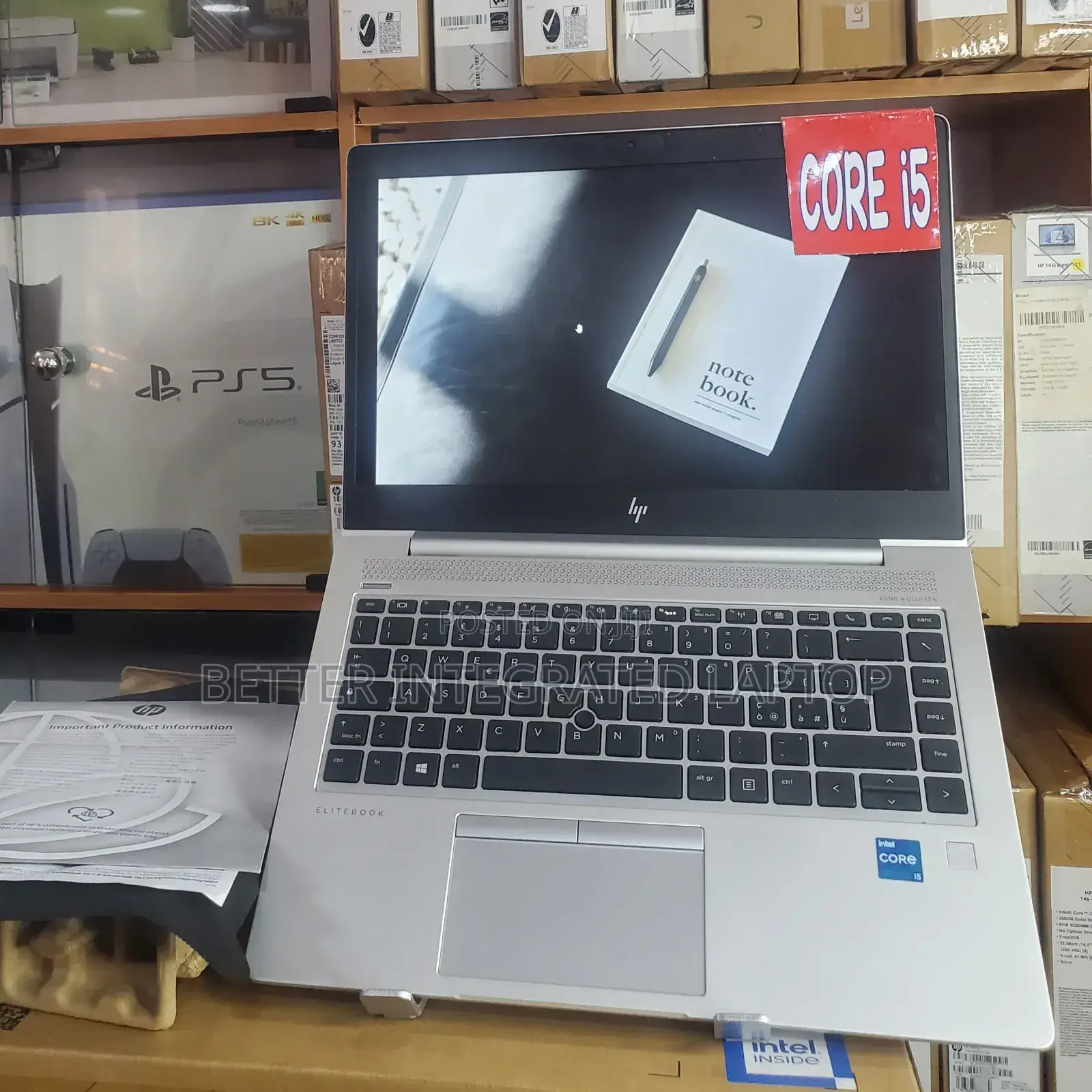 New Laptop HP ProBook 6565 8GB Intel Core i5 SSD 512GB