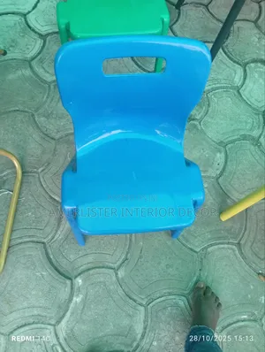 Blue Plastic Chair