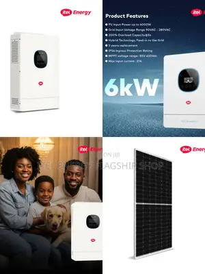6kva Itel Inverter + 550w Itel Panel (7pcs)