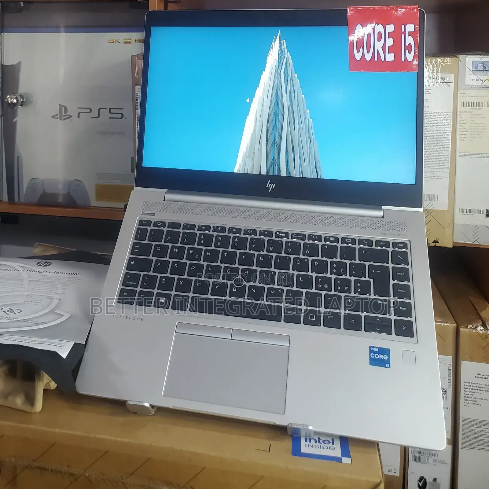 New Laptop HP ProBook 6565 8GB Intel Core i5 SSD 1T