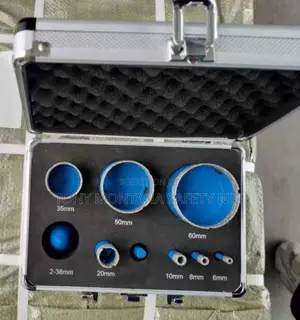Diamond-Coated Hole Saw Kit