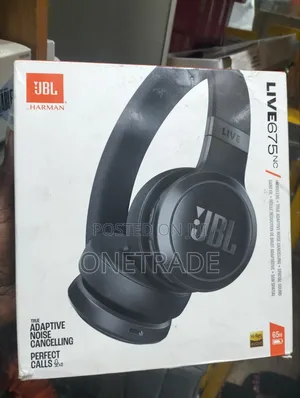JBL Live 675nc Wireless on-Ear Headphones.