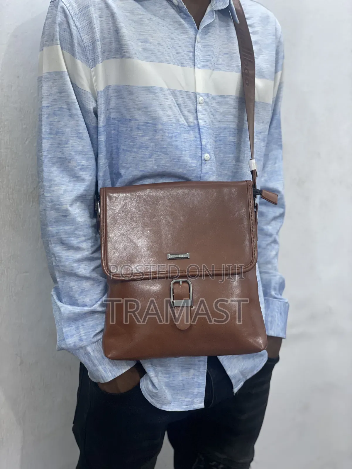 Pure Quality Brown Leather (Cross Bag)