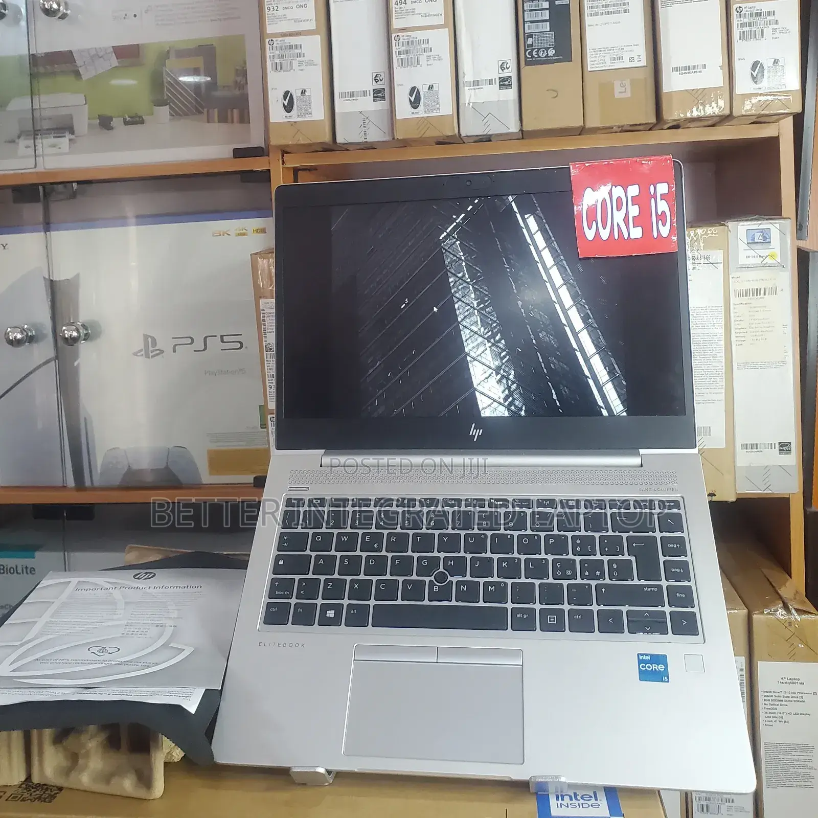 New Laptop HP ProBook 6565 12GB Intel Core i5 SSD 1T