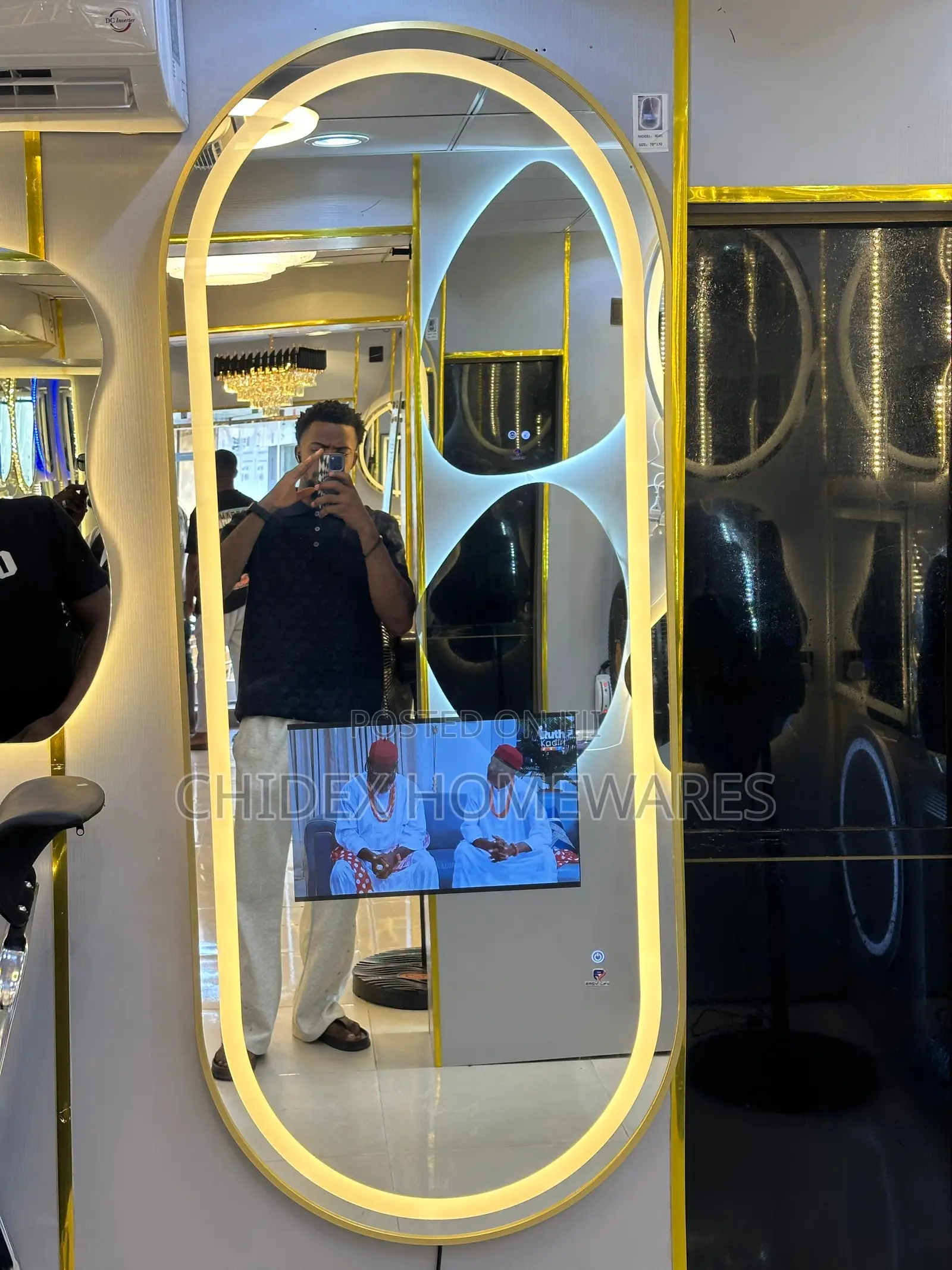 Led Mirror With Tv