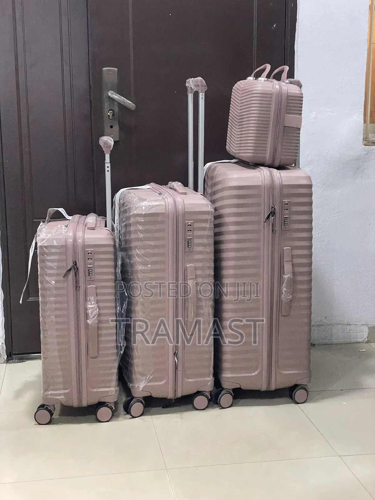 Quality Good Partner Luggage Set Of 4 - Peach Colour