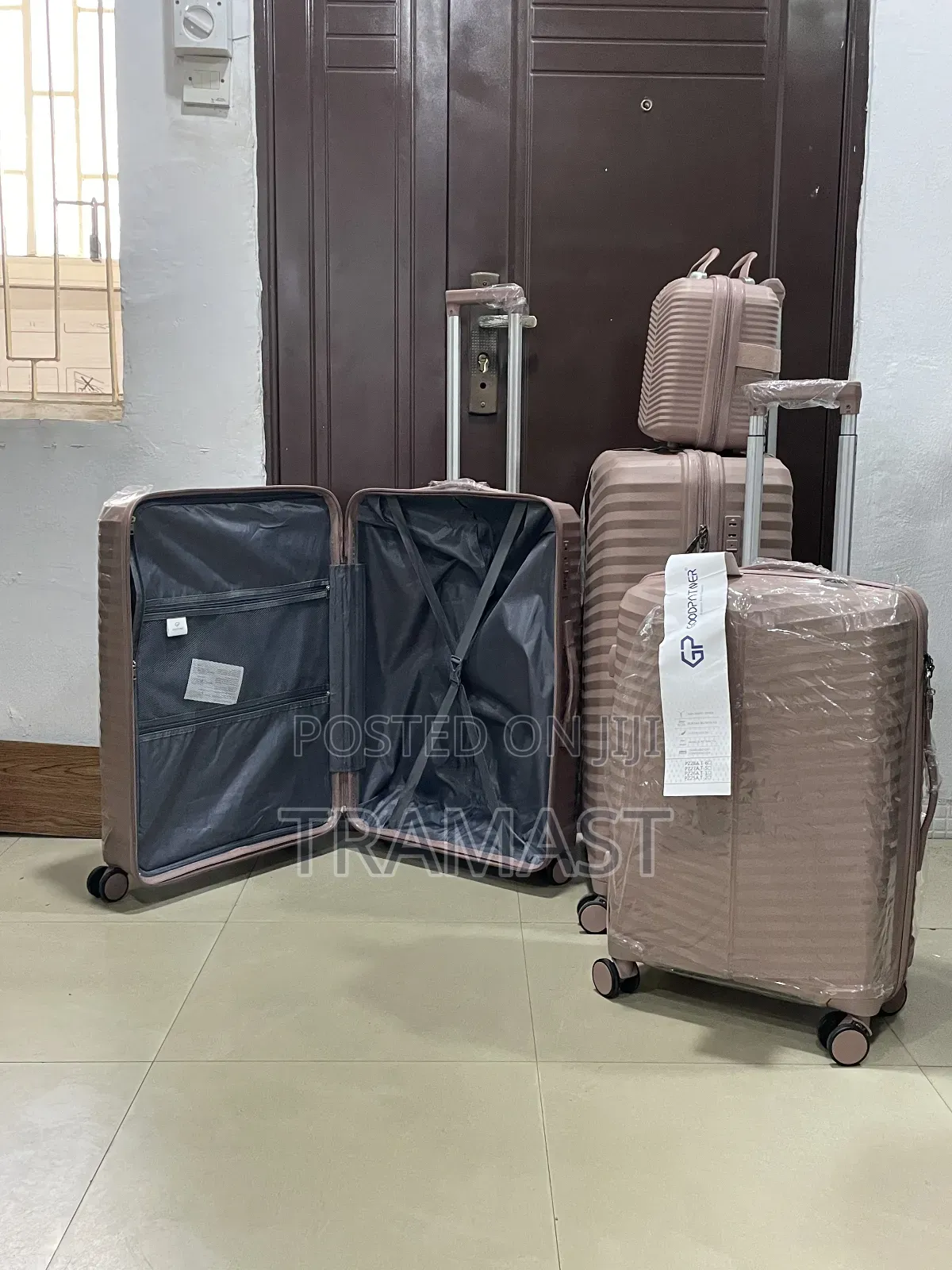 Quality Good Partner Luggage Set Of 4 - Peach Colour