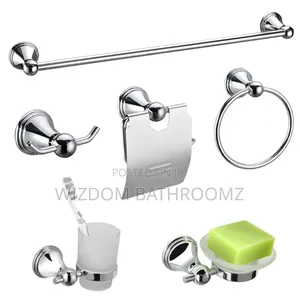 Complete Set of Bathroom Accessories