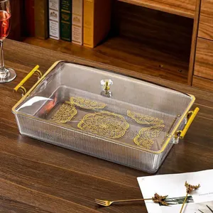 3pcs Acrylic Serving Tray 