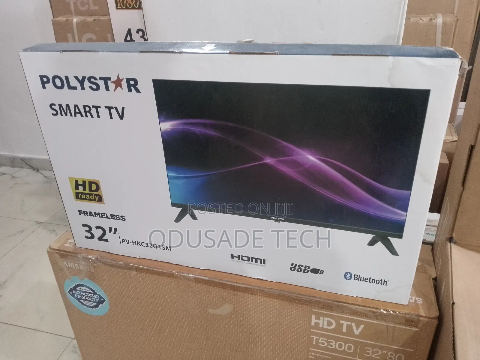 Polystar 32 Inches Smart Led Flat Panel