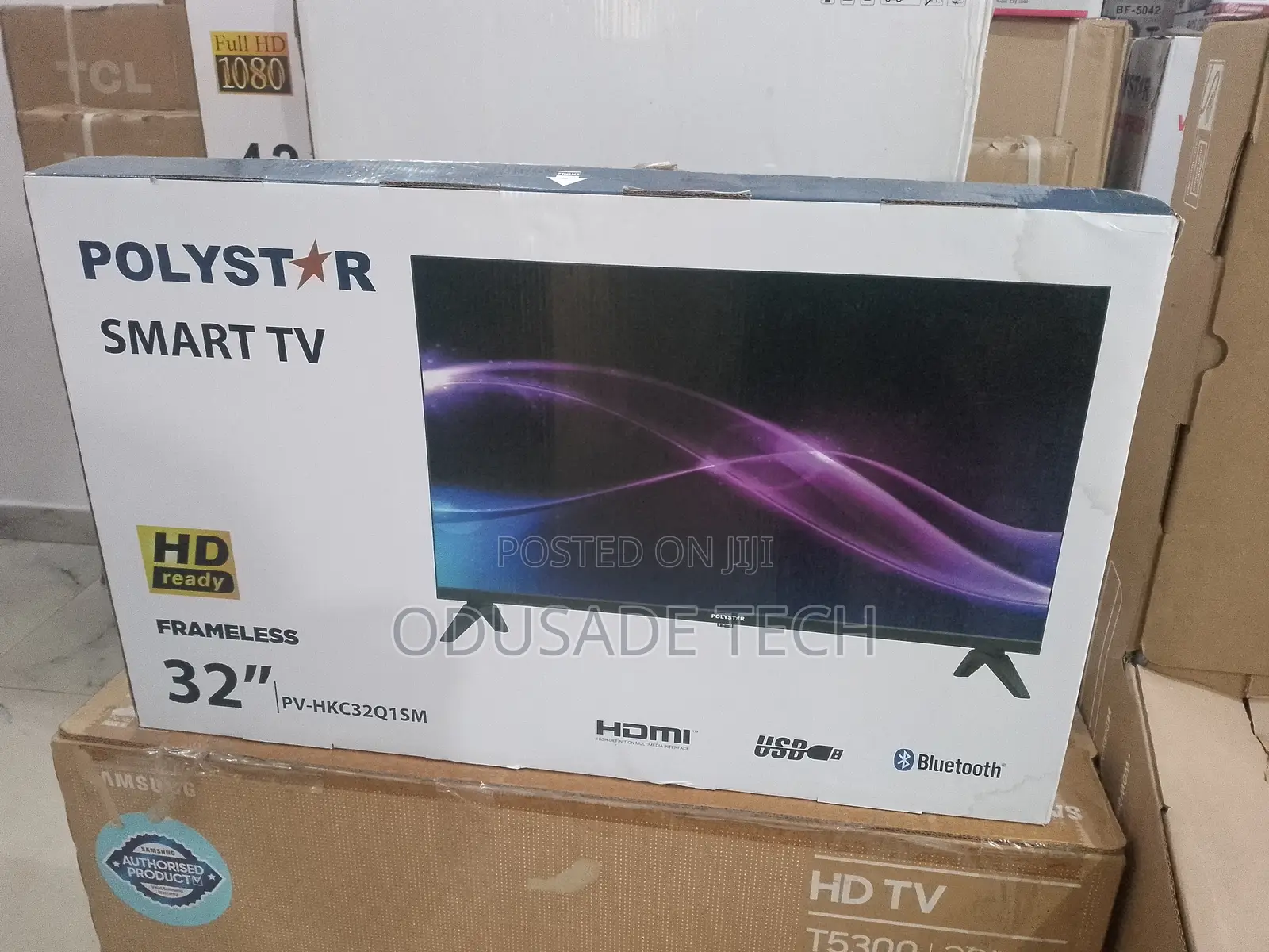 Polystar 32 Inches Smart Led Flat Panel