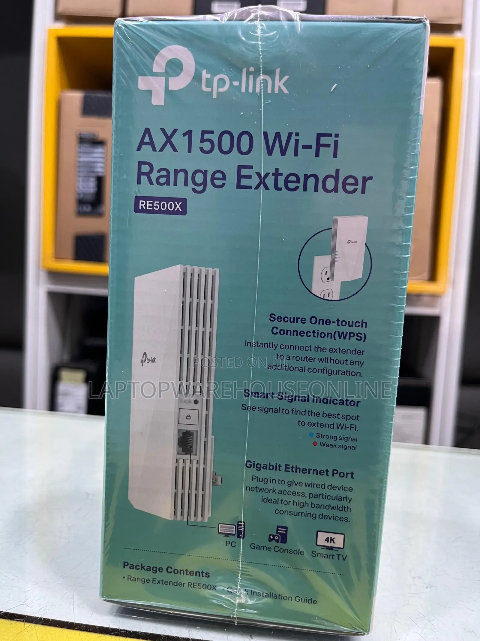 Tp – Link Wifi 6 Range Extender Ax1500 Dual Band