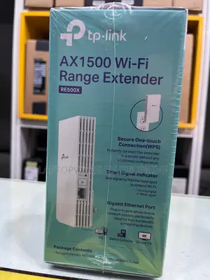 Tp – Link Wifi 6 Range Extender Ax1500 Dual Band