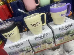 Smoothie Cup With Straw