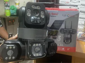 4g 3lens PTZ Solar Camera