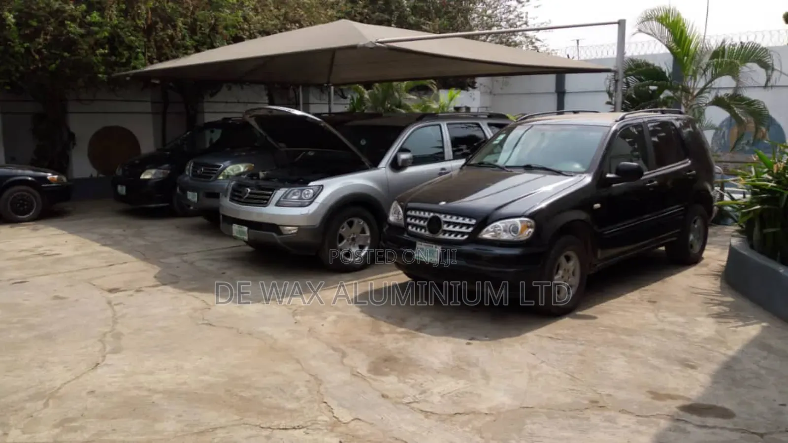 Brown Mesh Car Cover