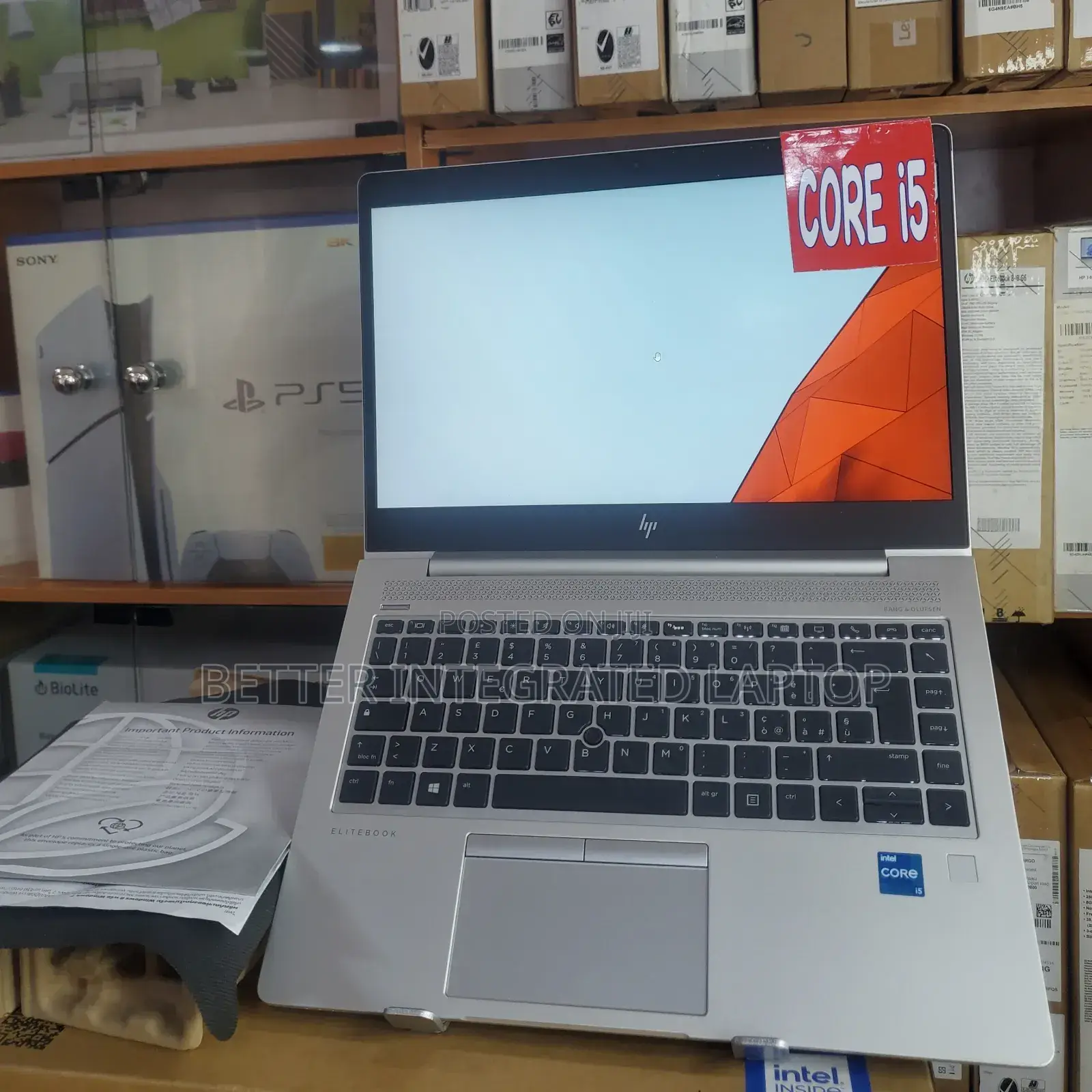 New Laptop HP ProBook 6570B 12GB Intel Core i5 SSD 512GB