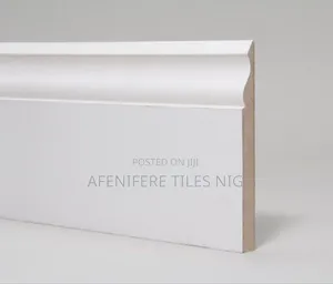White Fiber Floor Skirting