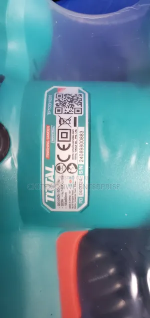 Total Orbital Sander.