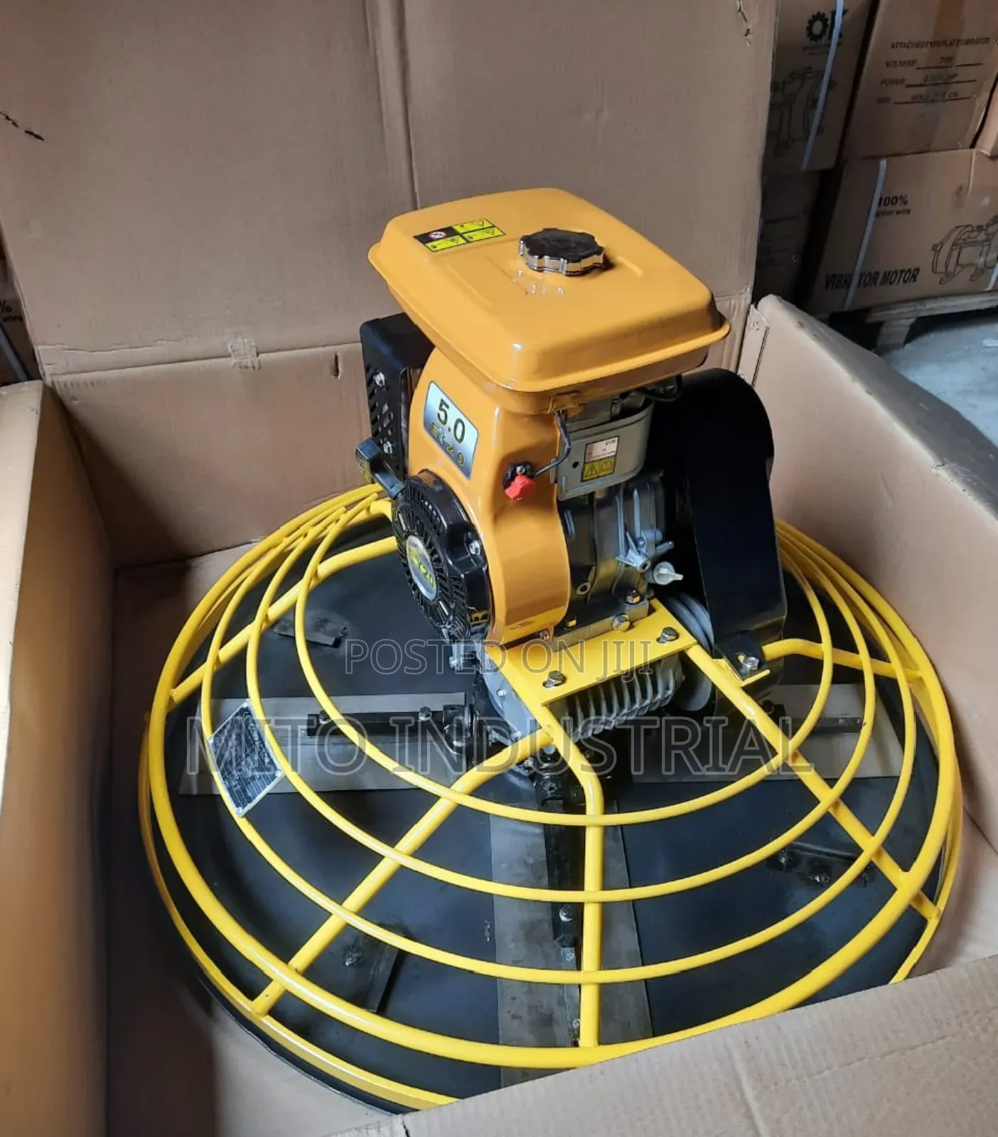 Concrete Finishing Machine.