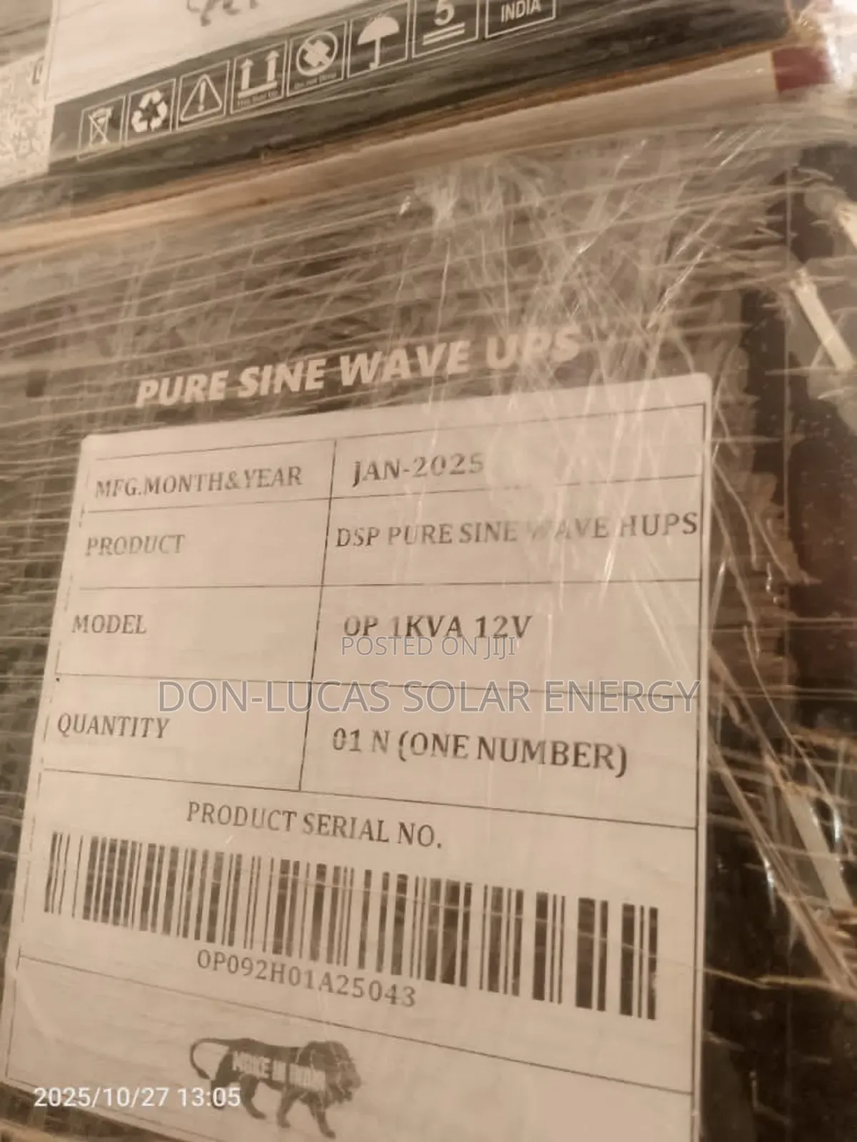 Pure 1kva Solar Inverter