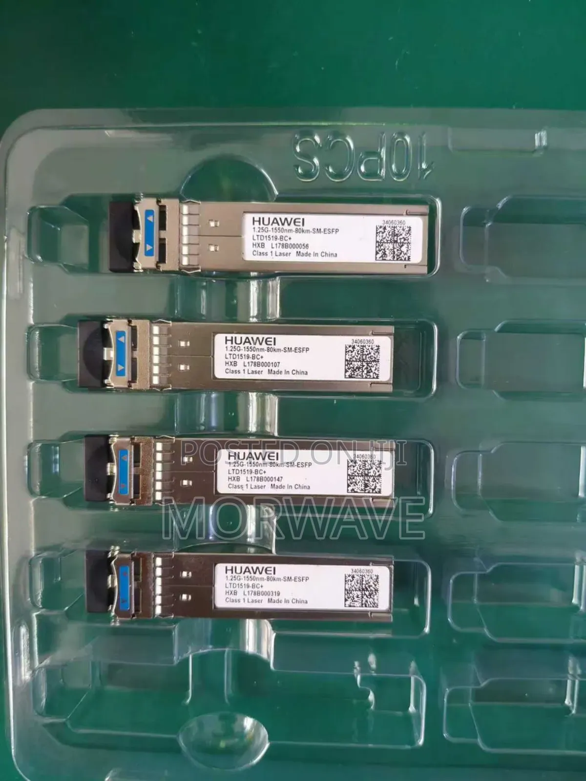 1.25g 80km SFP Module Single Mode