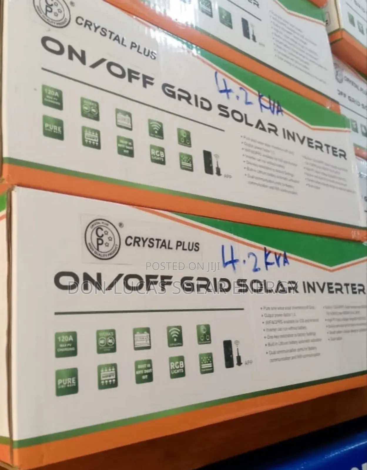 On/Off Grid 4.2kva Solar Inverter.