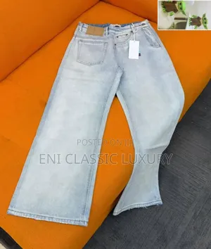 Pure Quality Luxury Men's Cargo Jeans Well Banded