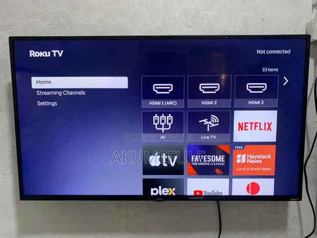 Roku Smart Tv 40 Inches Display With Free Netflix Account