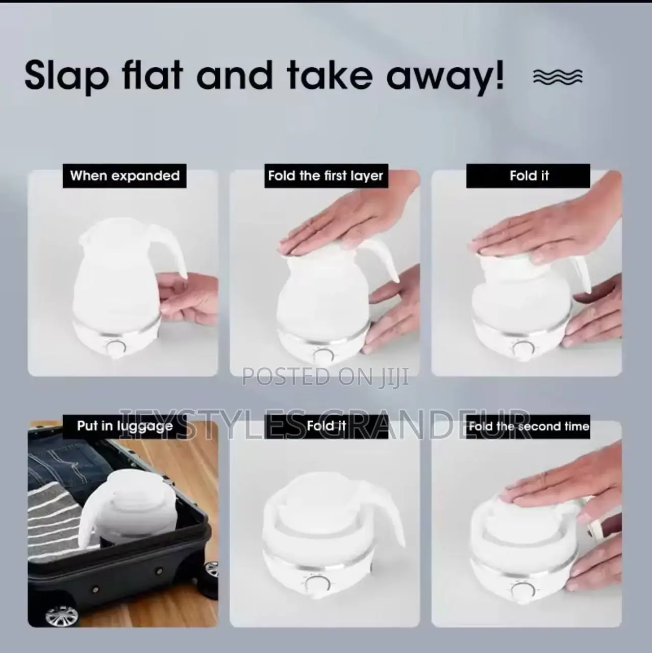 Foldable Portable Kettle