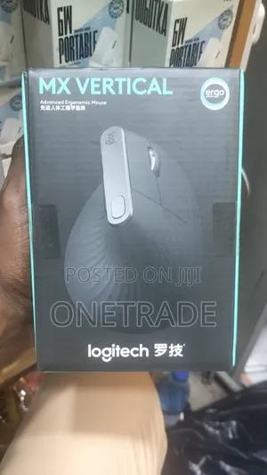 Logitech Lift Vertical Ergonomic Mouse.