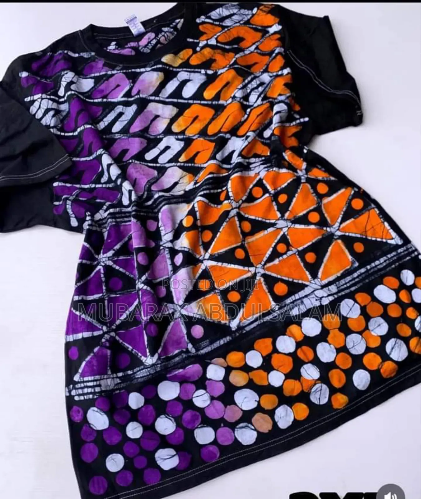 Adire Batik Top