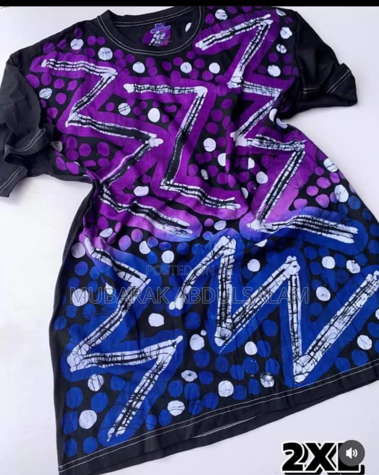 Adire Batik Top