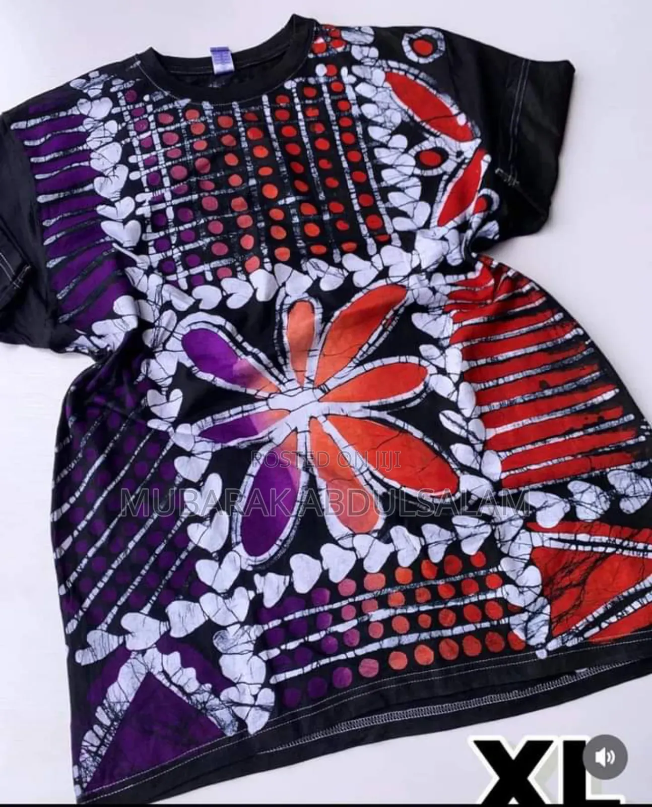 Adire Batik Top