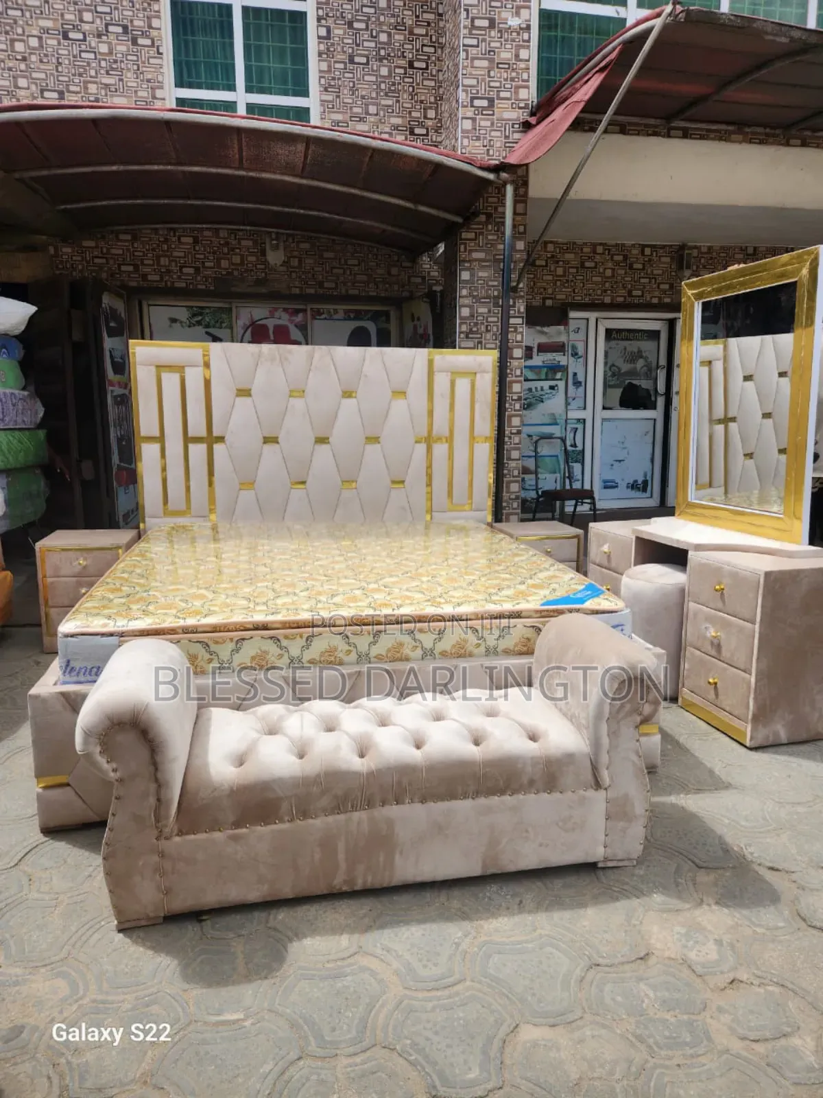 Complete Set of Bed Frame