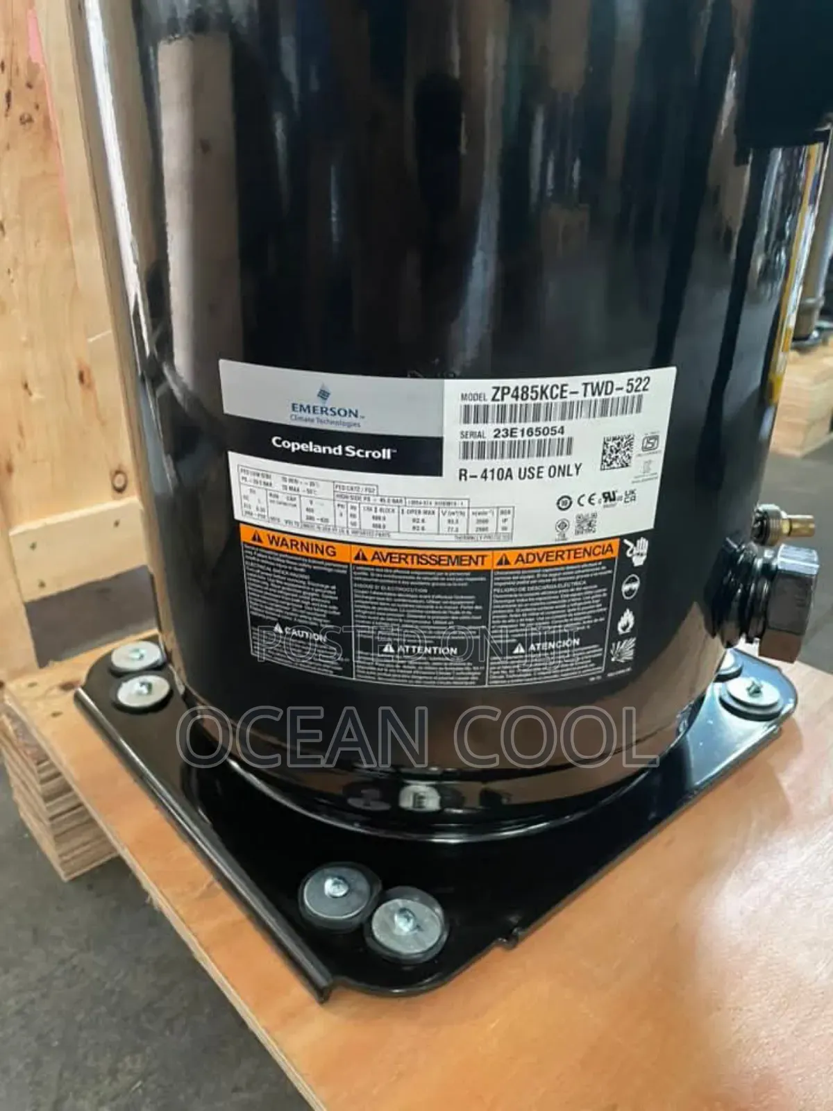 Copland Emerson Compressor Zp485kce