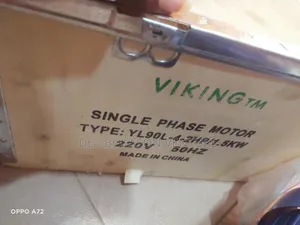 Brand New 1.5kw 220v Viking Single Phase Electric Motor